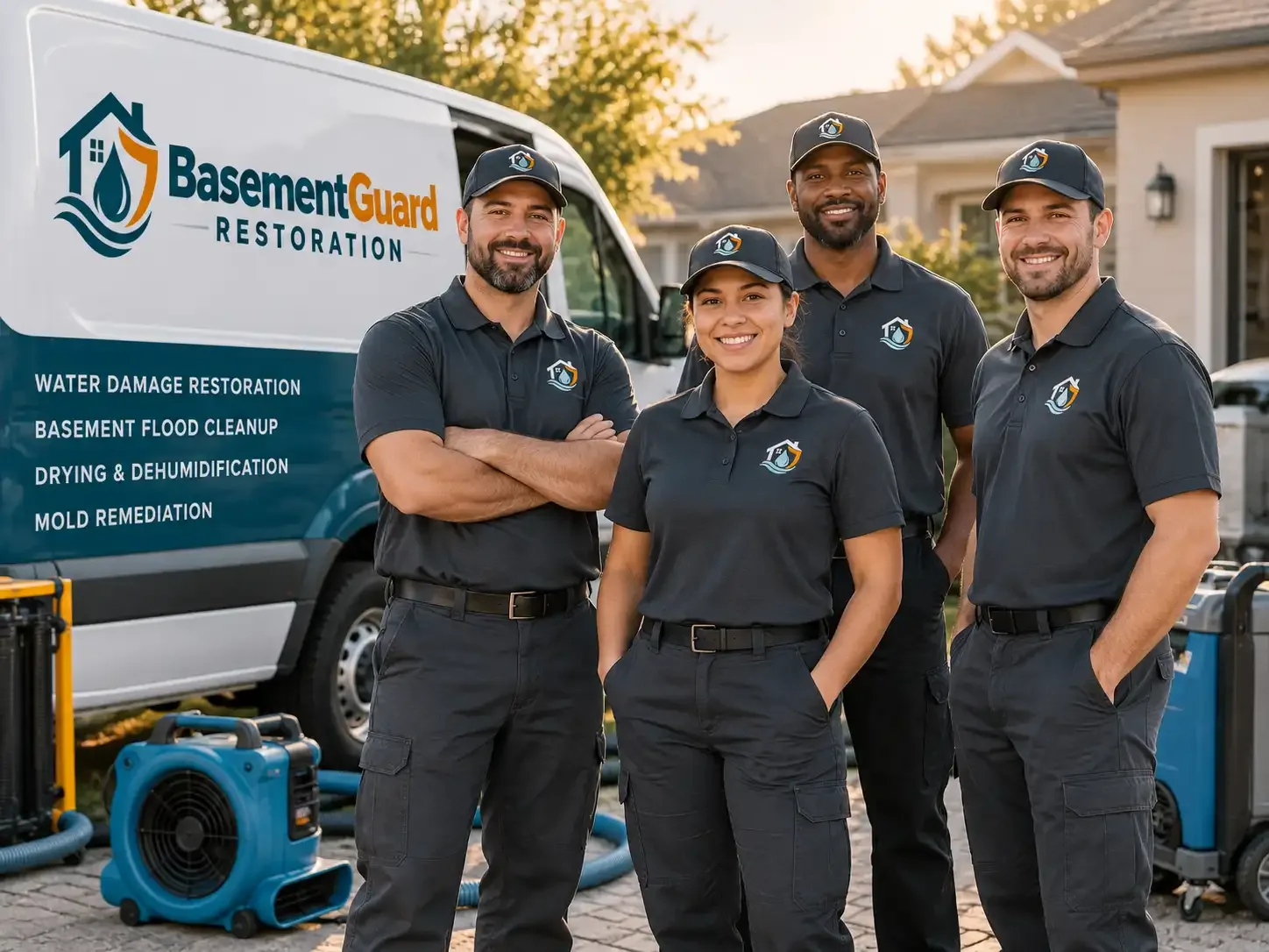 Basement Water Damage Restoration company in Harshaw, WI